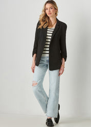 Ruched Sleeve Lightweight Jacket 2
