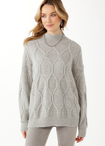 Chain-Link Cable Sweater – charlie paige