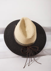 Two Tone Panama Hat