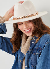 Braided Chain Fedora